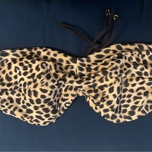 Victoria's Secret Leopard Print Bikini Top